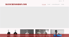 Desktop Screenshot of manichinoshop.com